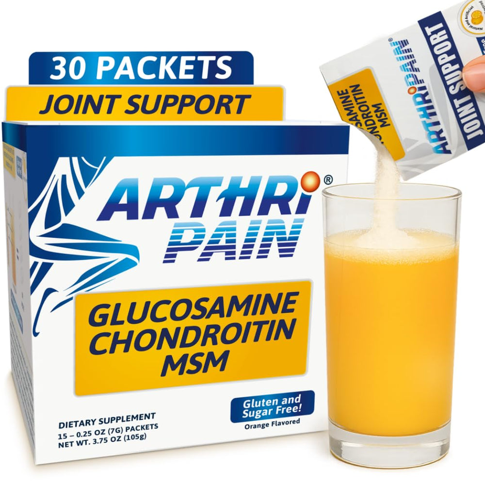 HerballMedick Arthripain bottle front showing a sugar-free joint support drink