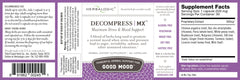 Herbalogic Decompress MX bottle label highlights traditional Xiao Yao San roots.