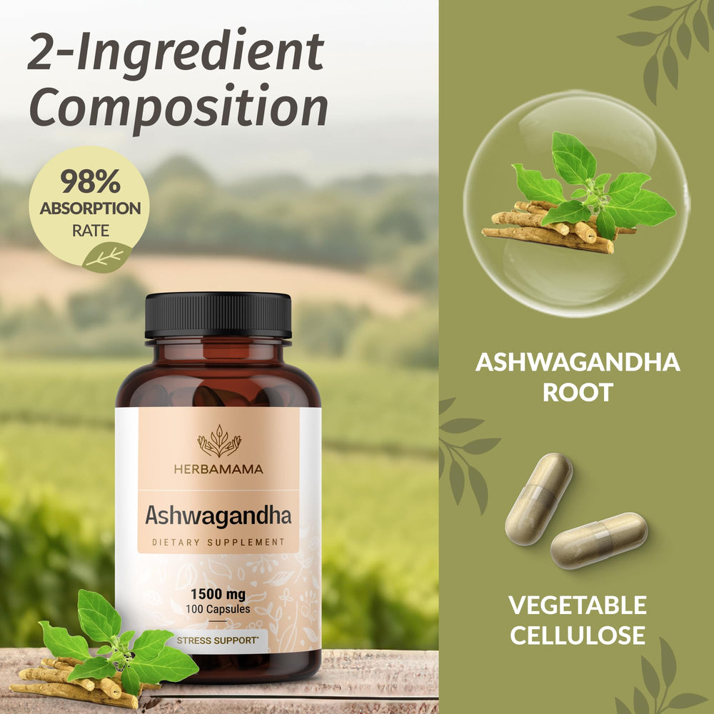 HERBAMAMA on-the-go packaging for easy daily intake.