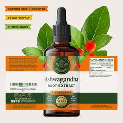 HERBAMAMA Ashwagandha Drops non-gmo and gluten-free option for sensitive diets.