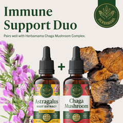 HERBAMAMA Astragalus Drops taste close-up emphasizes smooth, sugar-free sweetness.