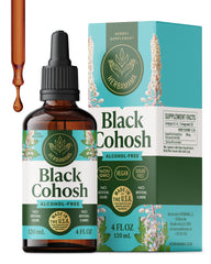 Herbamama Black Cohosh tincture bottle for daily wellness support