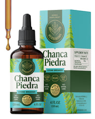HERBAMAMA Chanca Piedra tincture bottle for kidney support and urinary care.