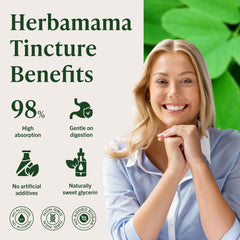 Herbamama Chanca Piedra urinary care visual highlighting urinary tract support.