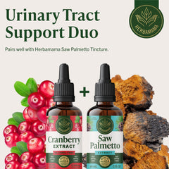 Shake well before use with HERBAMAMA Cranberry Drops for accurate dosing.