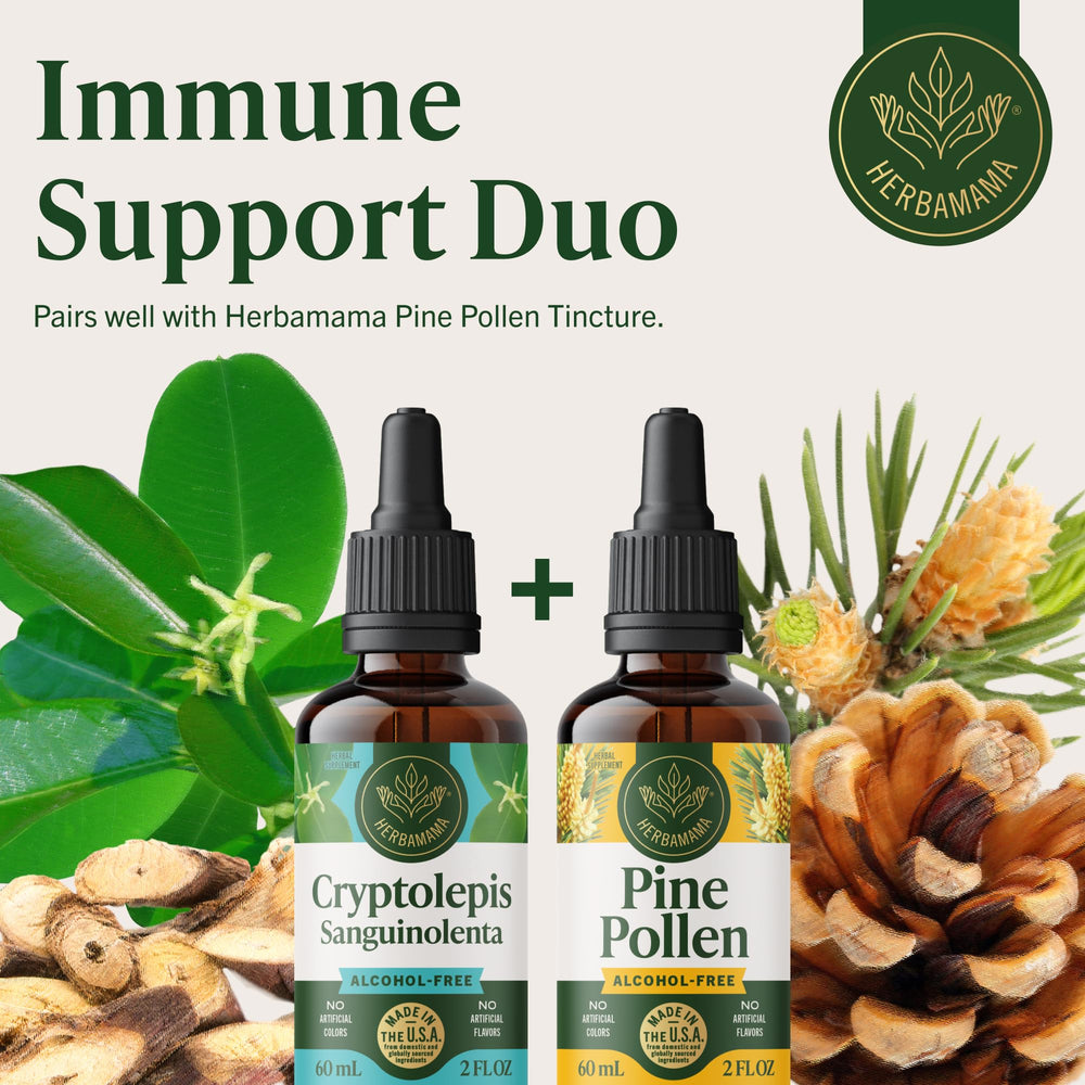 Packaging emphasizes three-ingredient, vegan tincture simplicity.