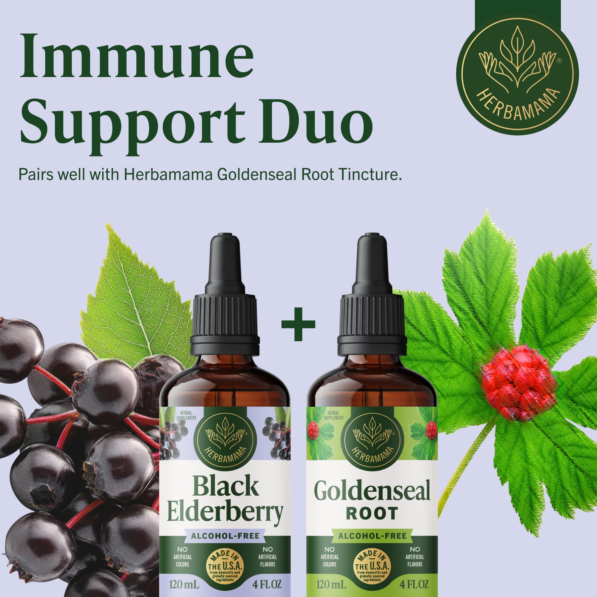 Serving four drops daily in beverage for convenient support.