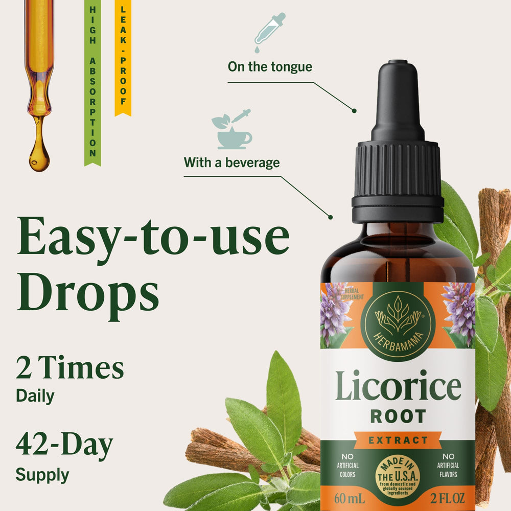 Herbamama drops on water depicting digestive support routine.