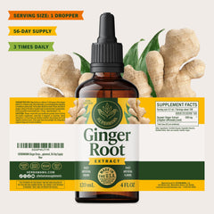 HERBAMAMA Ginger Drops easy to dispense three times daily.