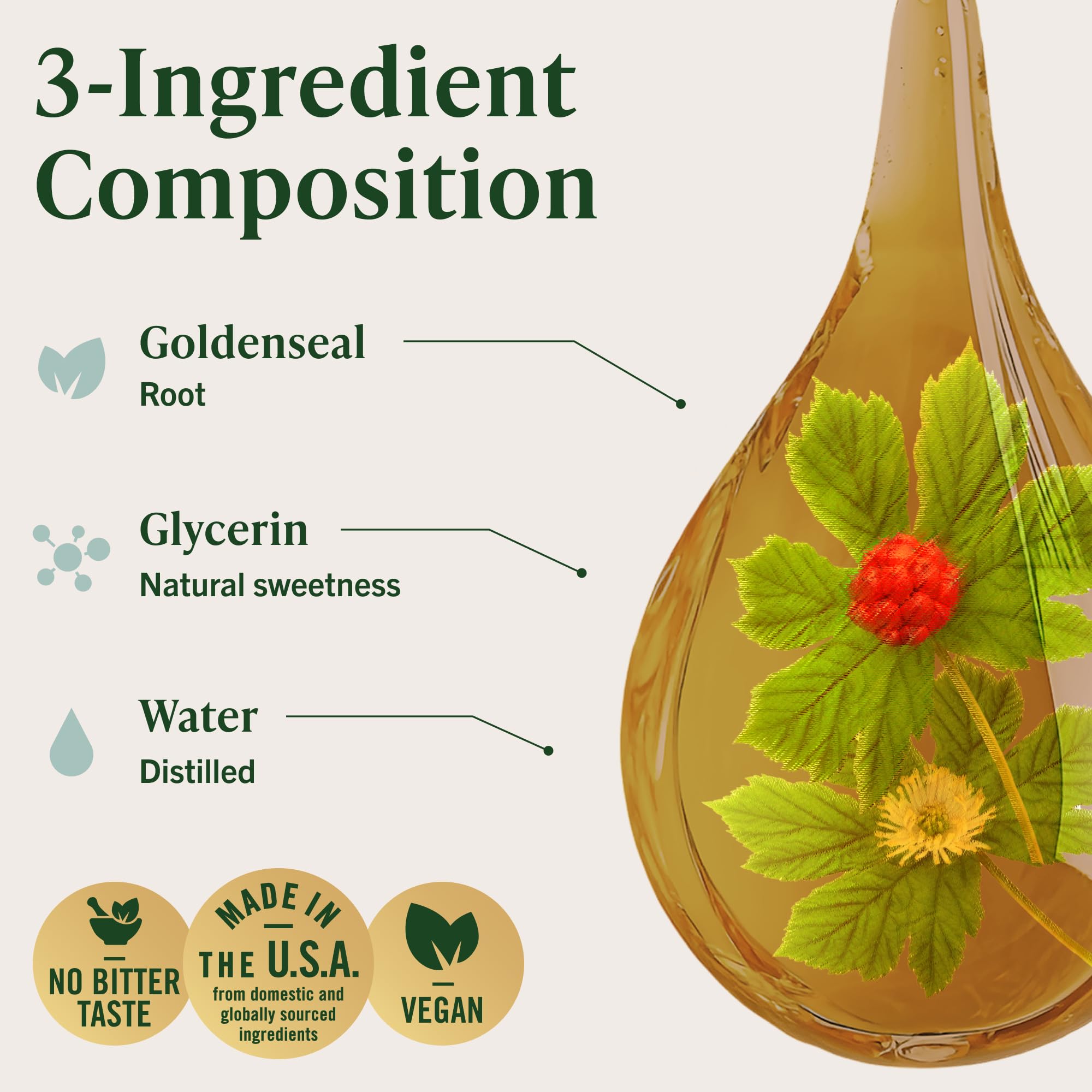 Herbamama glycerin ingredient close-up highlighting vegan, sugar-free compatibility