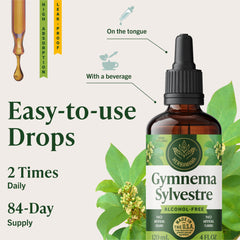 HERBAMAMA Drops ready for on-tongue use.