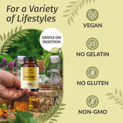 HERBAMAMA vegan non-GMO label visible on packaging