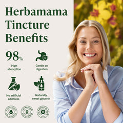 Black elderberry extract included in HERBAMAMA Lung Cleanse Drops formula.