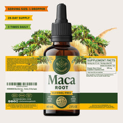 Herbamama Maca drops support daily routines without artificial additives.