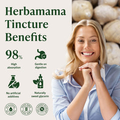 HERBAMAMA Maca drops under tongue for fast absorption