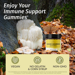 HERBAMAMA Mango-flavored Gummies close-up showing fruity texture for daily enjoyment.