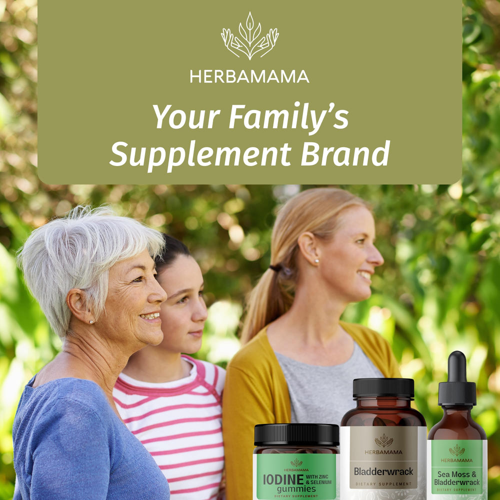 HERBAMAMA product on kitchen counter with lifestyle setup