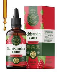 HERBAMAMA Schisandra bottle front for vegan mood support.