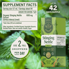 HERBAMAMA tincture drops into a glass for easy daily use.