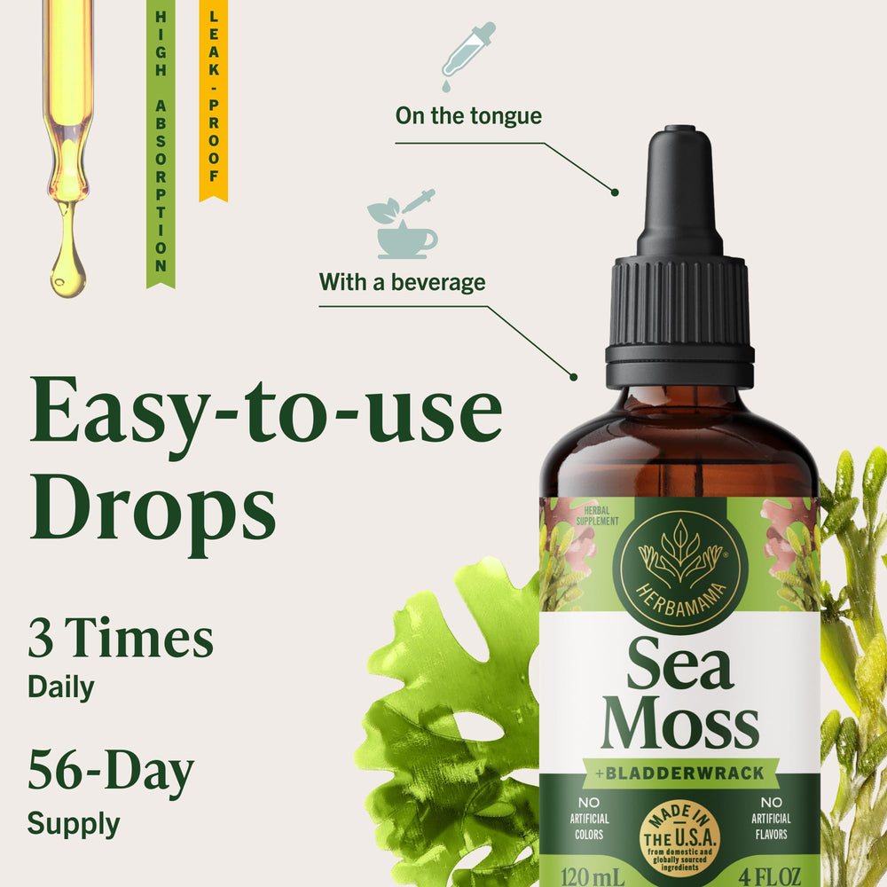 HERBAMAMA sugar-free tincture fits sugar-conscious daily routines.
