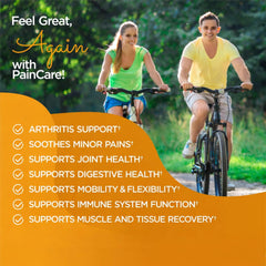HerbaMe devils claw and ginger root extracts for plant-based joint comfort.