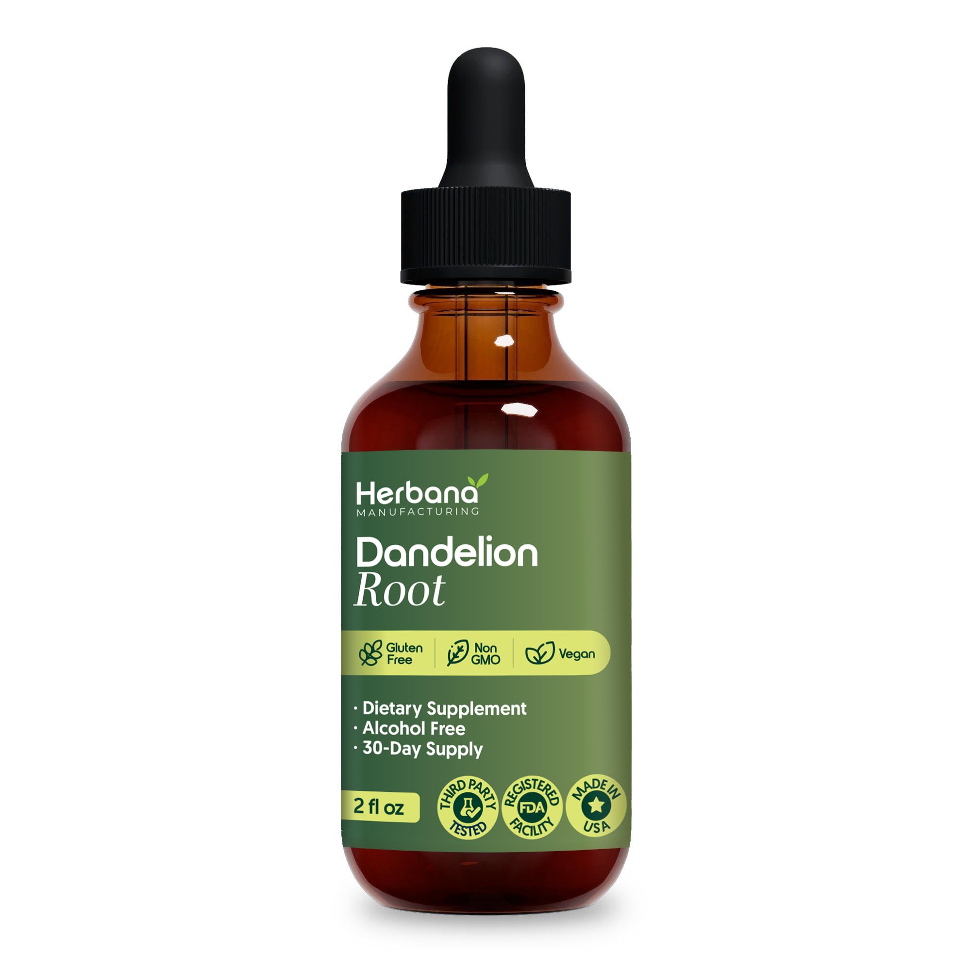 Herbana Manufacturing family-size bottle suits 60-day routines