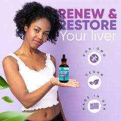 Herbana ingredients-milk-thistle-dandelion blend supports liver-friendly routines.