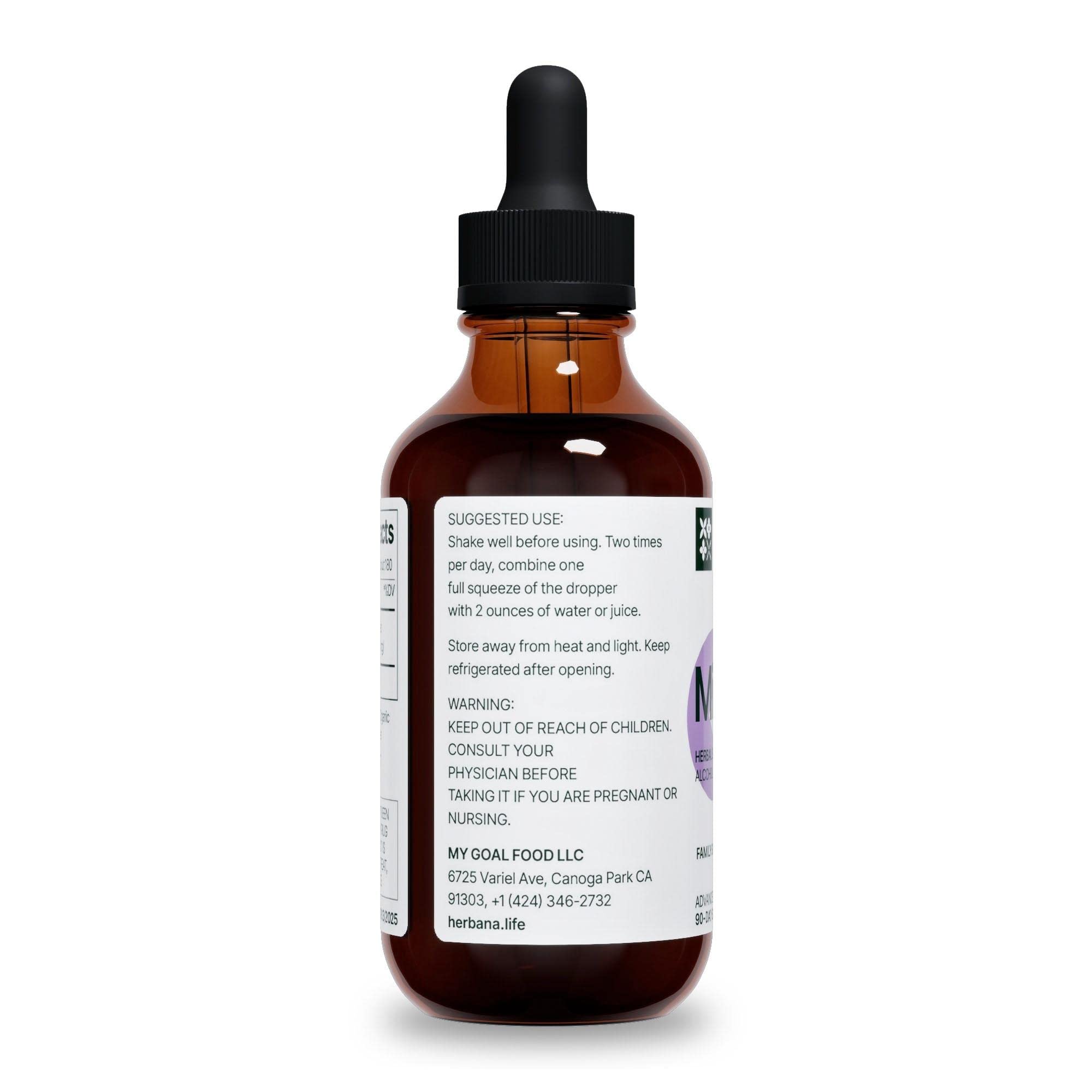 HERBANA Milk Thistle family-size pack for long-term use