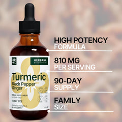 Herbana tincture bottle label closeup highlighting premium ingredients