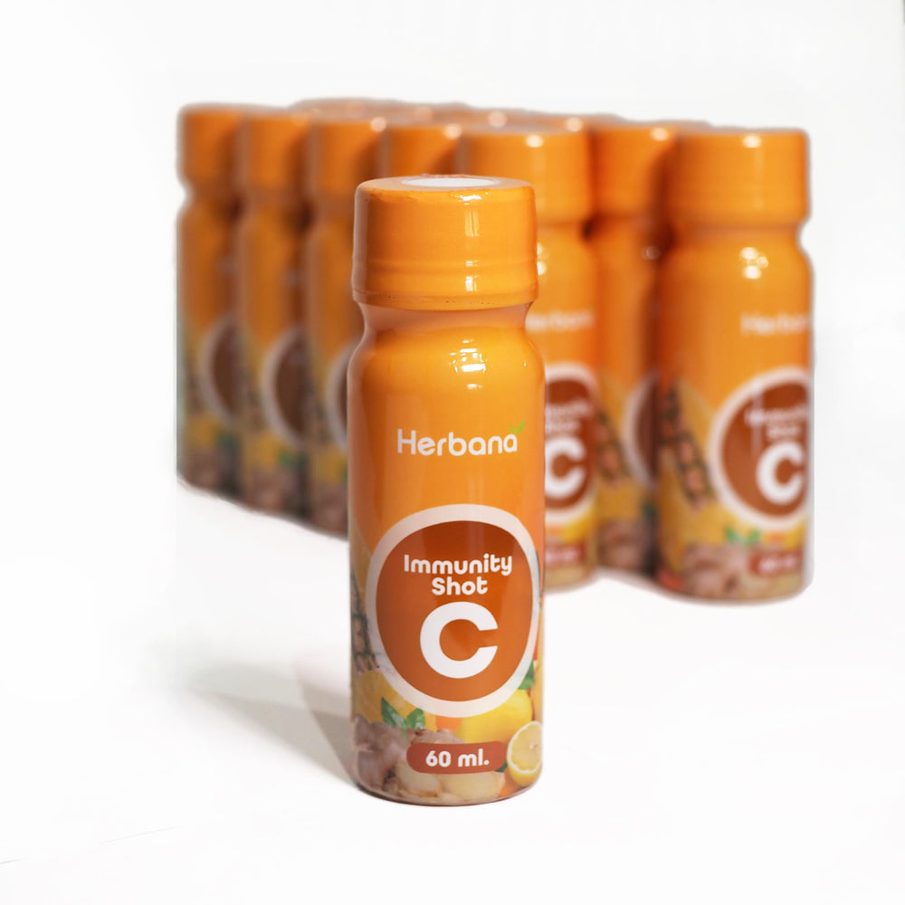 2oz Herbana Wellness Shot bottle for everyday use on the go