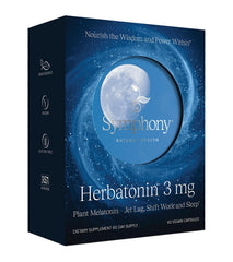 Herbatonin sleep cycle visual suggesting circadian rhythm support.