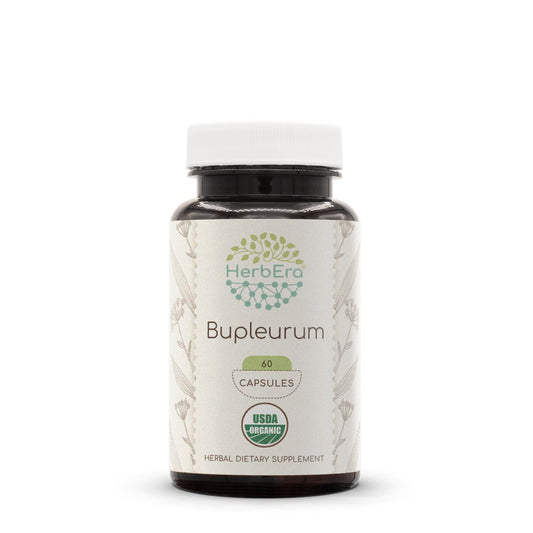 HerbEra Bupleurum bottle for daily wellness and easy dosing.