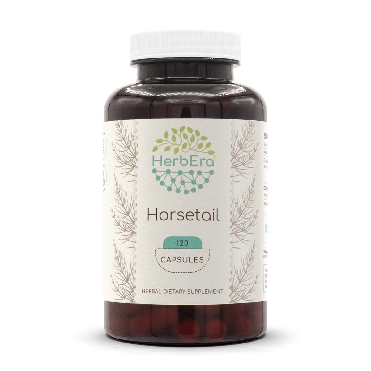 HerbEra Horsetail bottle front view for daily natural wellness