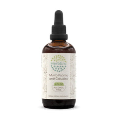 HerbEra Muira Puama and Catuaba tincture bottle ready for daily wellness rituals