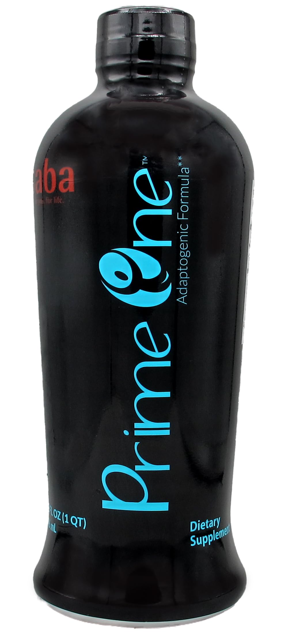 HerbFuse Saba Prime One bottle label highlights premium adaptogens for daily vitality.