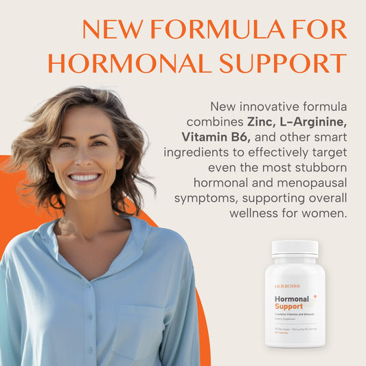 Her Bodhi Hormonal Support bottle pour ideal for daily dosing
