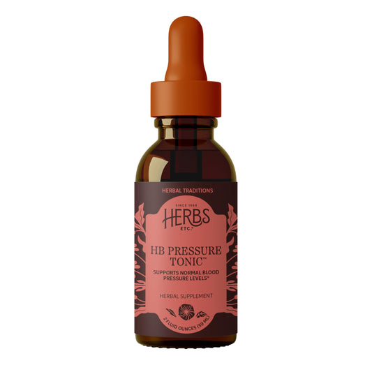 Herbs Etc. Allergy ReLeaf bottle pour for on-the-go seasonal support.