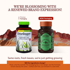 Herbs Etc. ChlorOxygen softgels pack for daily blood health support