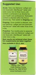 Herbs Etc. gluten-free clean-label allergy supplement packaging.