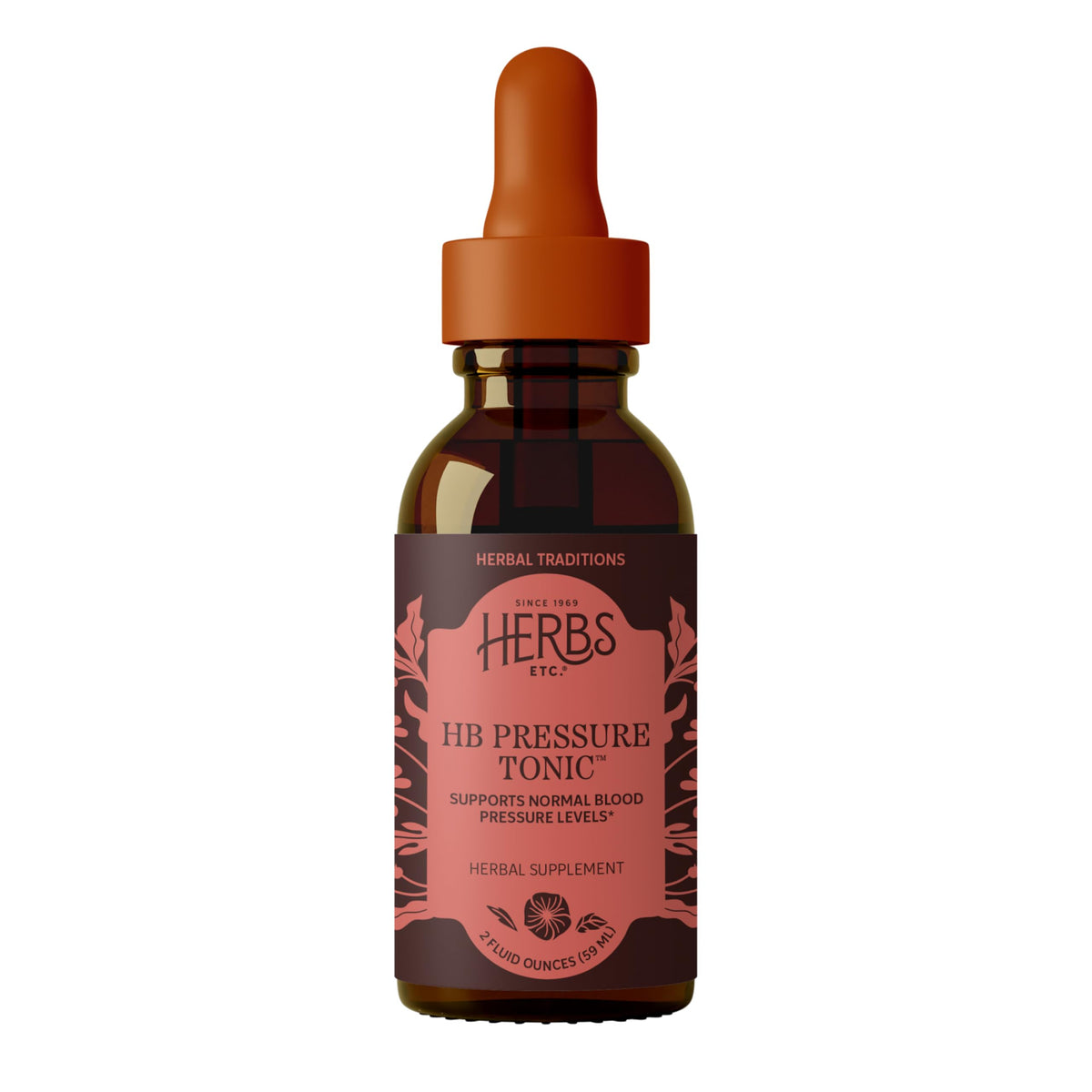 Herbs Etc. Deep Sleep bottle pour shows easy nightly dosing for gentle rest.