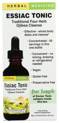 Herbs Etc. Essiac Tonic bottle front for daily wellness and traditional cleansing.