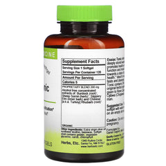 Herbs Etc. Essiac Tonic Softgels capsules, easy daily use in routines.