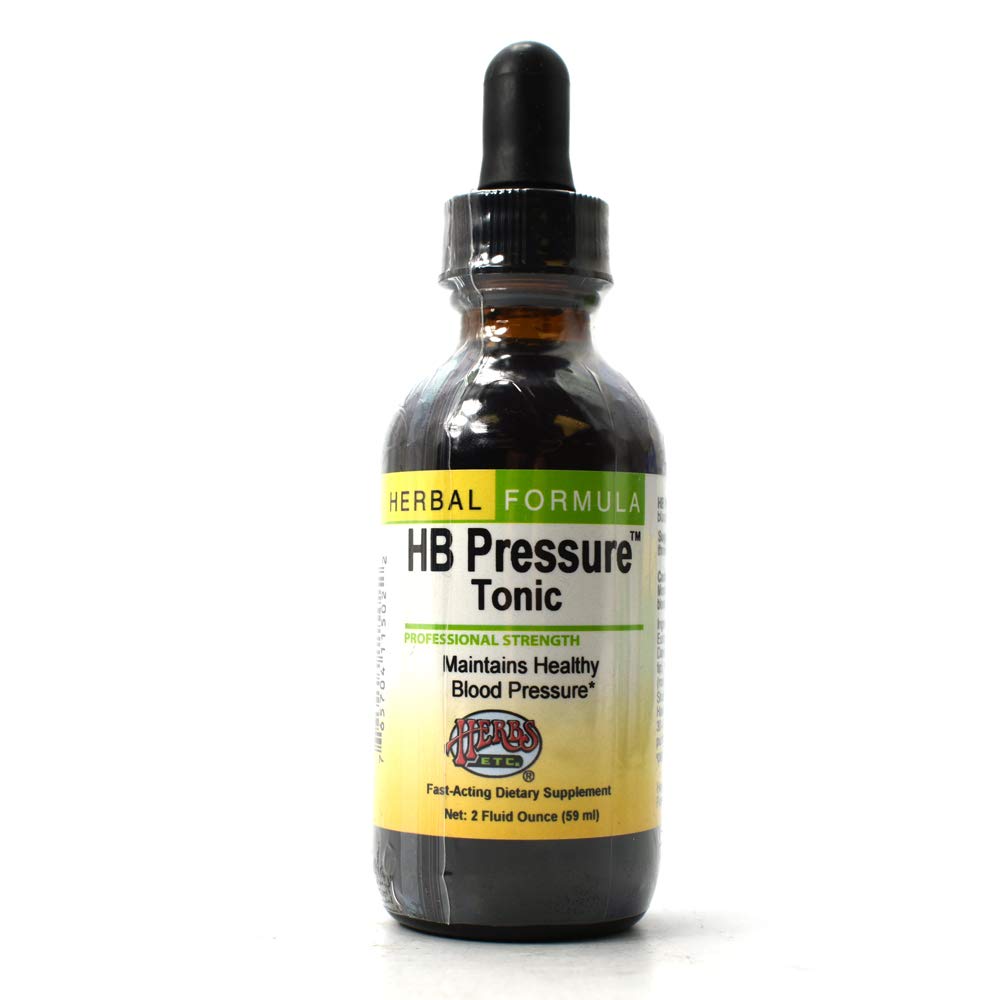 Herbs Etc. HB Pressure Tonic bottle for a daily ritual supporting balance.
