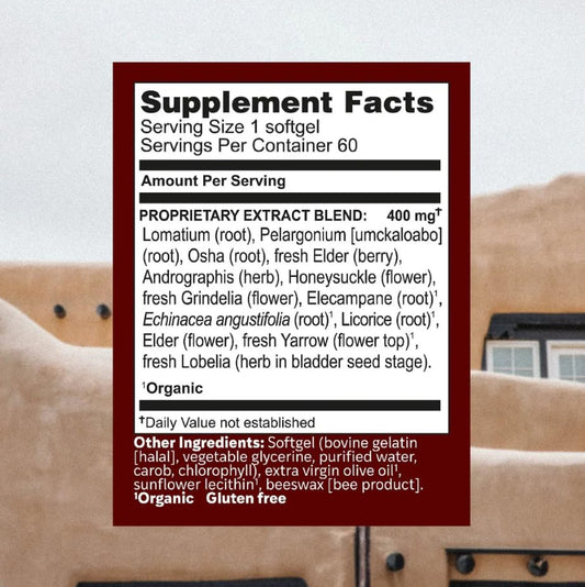 Loviral softgels close-up showing smooth capsules for daily use.