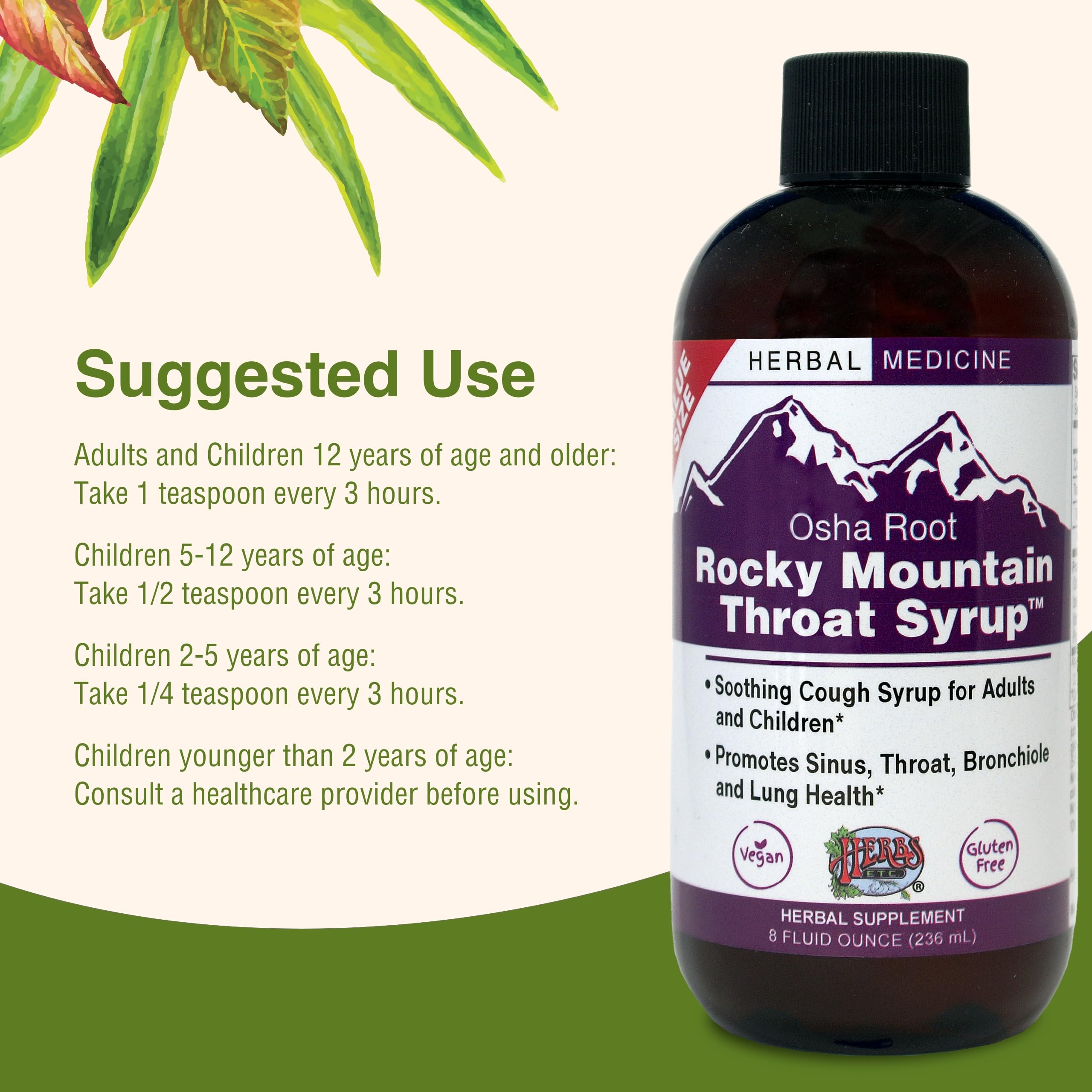 Dose spoon beside bottle suggests convenient daily dosing