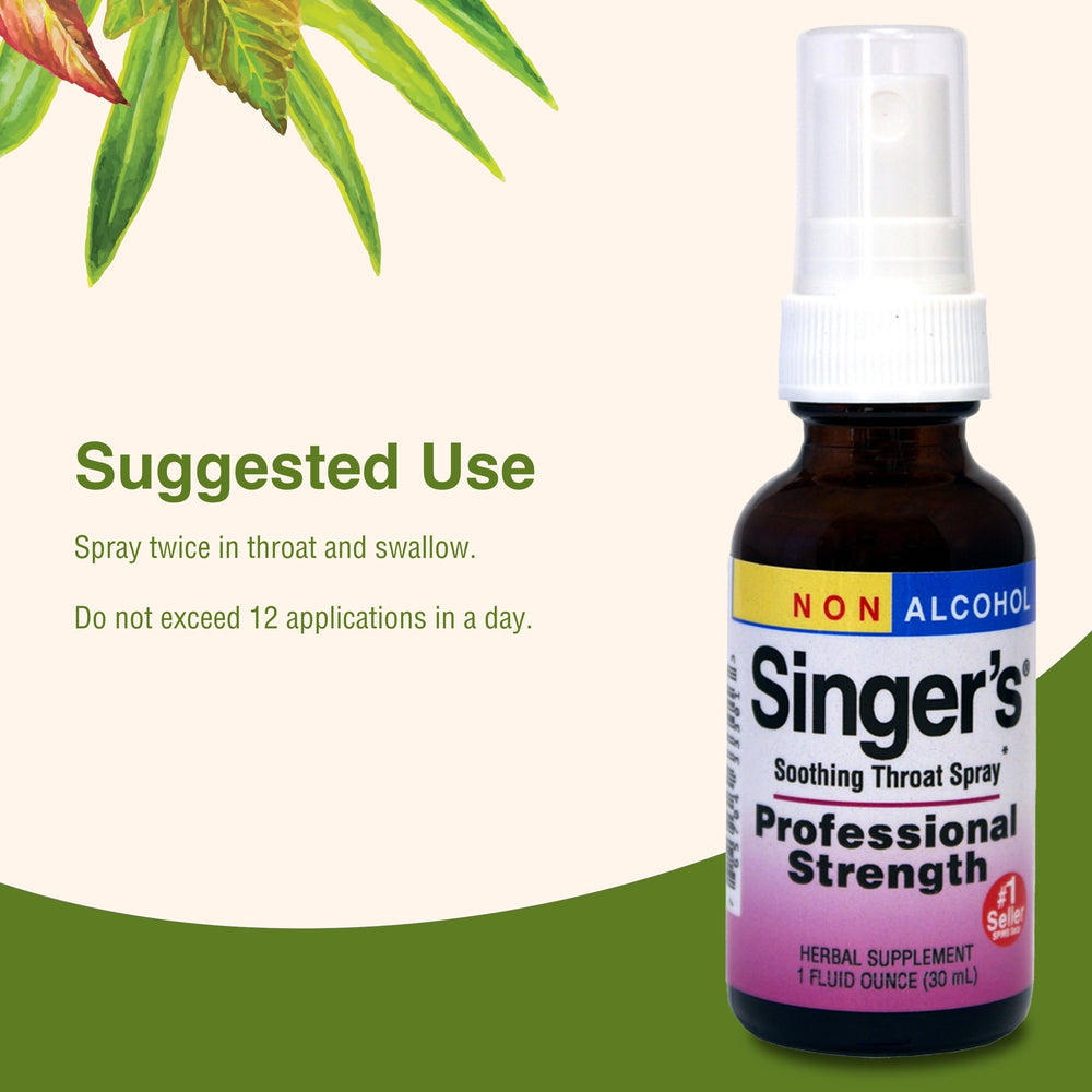 Herbs Etc. Singer's Saving Grace two-pack packaging for value