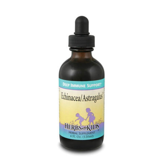 Herbs For Kids Echinacea drops bottle pour supports kid-friendly immune wellness