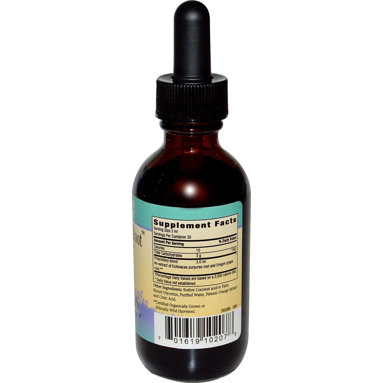 Herbs For Kids Echinacea GoldenRoot Orange taste supports kids' routines