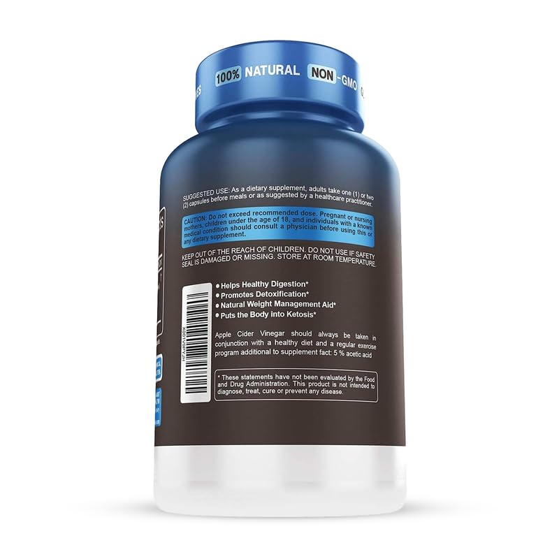 Herbtonics Apple Cider Vinegar + Keto BHB packaging on shelf premium option