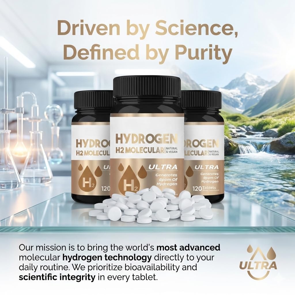HerbX hydrogen tablets used during active routines for easy hydration